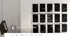 Desktop Screenshot of katharinakohl.de